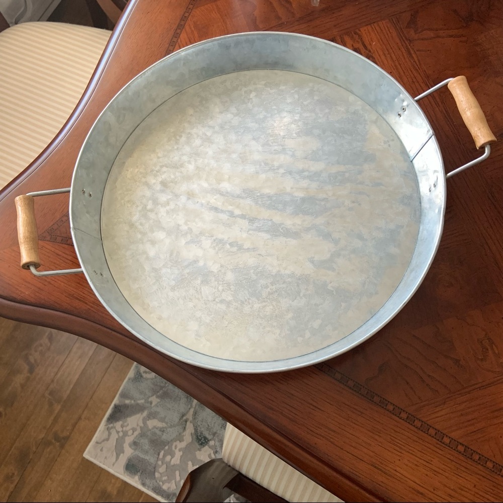 NEW/never used! Rustic farmhouse-style serving tray
